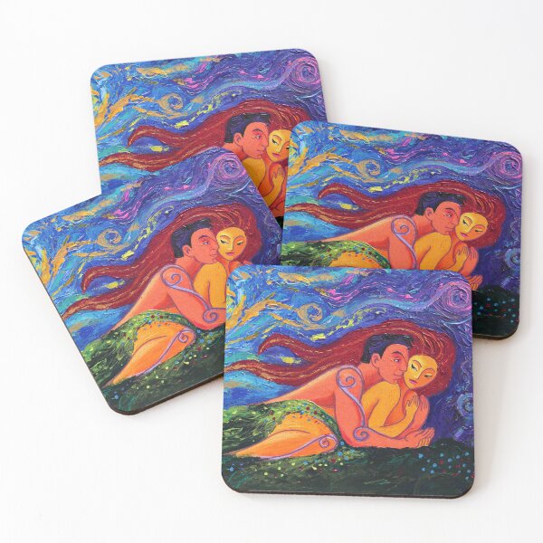Item preview, Lovers In The Night designed and sold by Anna Shvets (aevedd_art).