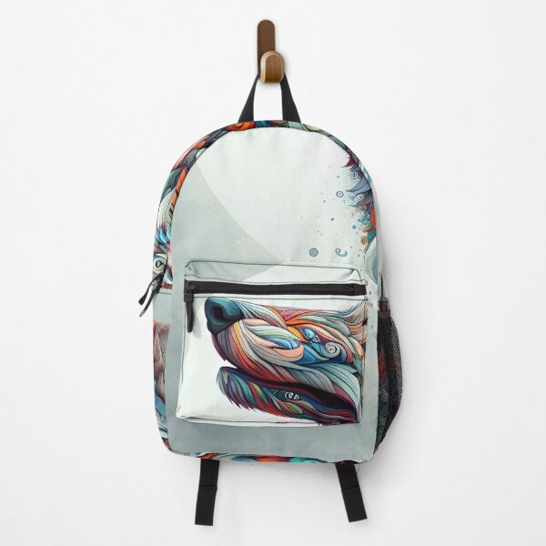 Item preview, Wolf, moon, colors, art designed and sold by Redbdon.
