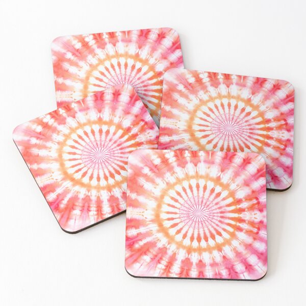 Item preview, Pink White and Orange Tie-dye Colors designed and sold by MeowcuryRising.