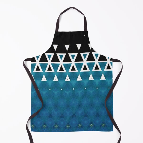 Item preview, PATTERN TRIANGLES 3 OCEANBLUE designed and sold by justyna-s28.