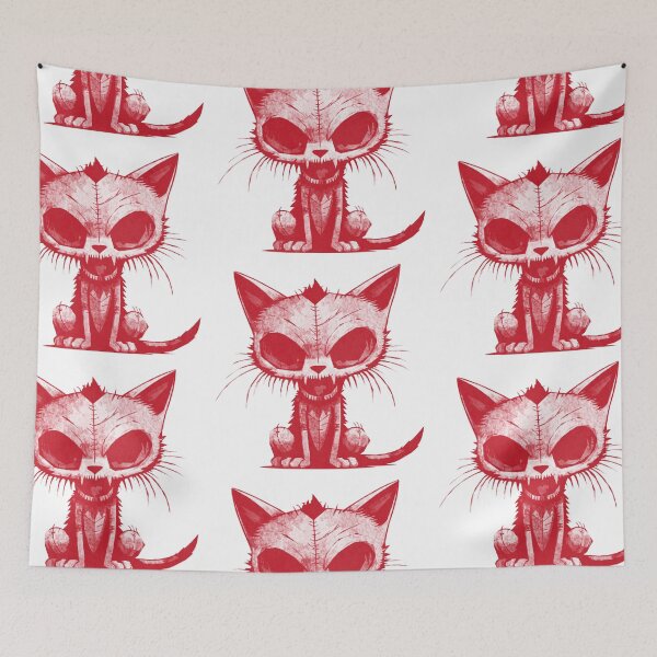Item preview, Creepy Cat designed and sold by kinpirks.