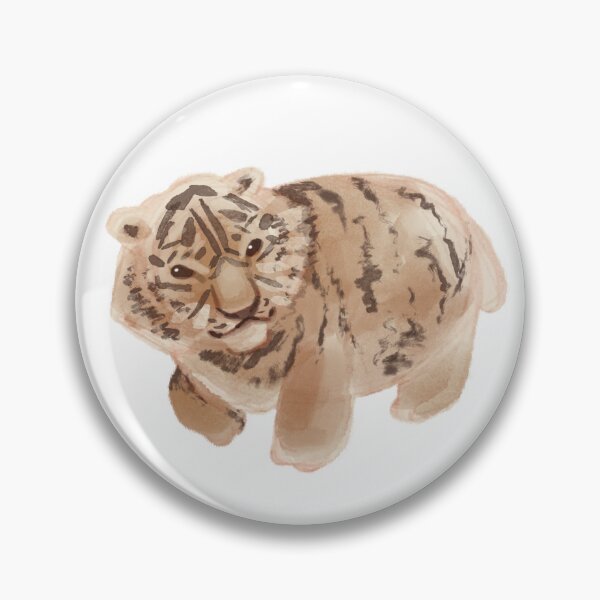 Item preview, Cute Chubby Tiger designed and sold by MangoDreams.