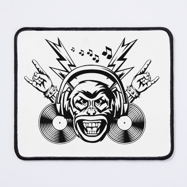 Item preview, Monkey Listening To Music designed and sold by Kaidynz.