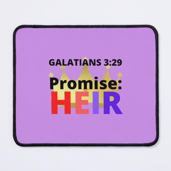 Item preview, Galatians 3:29 Promise: Heir (colored) designed and sold by MGonline.