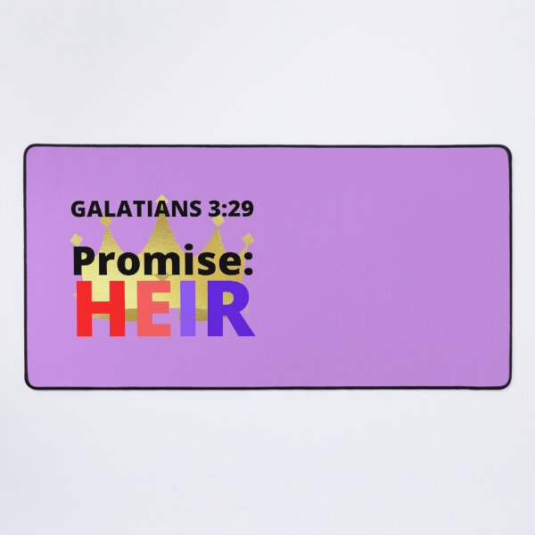 Item preview, Galatians 3:29 Promise: Heir (colored) designed and sold by MGonline.