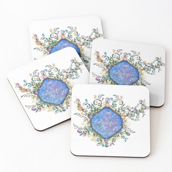 Item preview, Dopamine Universe Blooms designed and sold by AdriaCaps Art & Design.