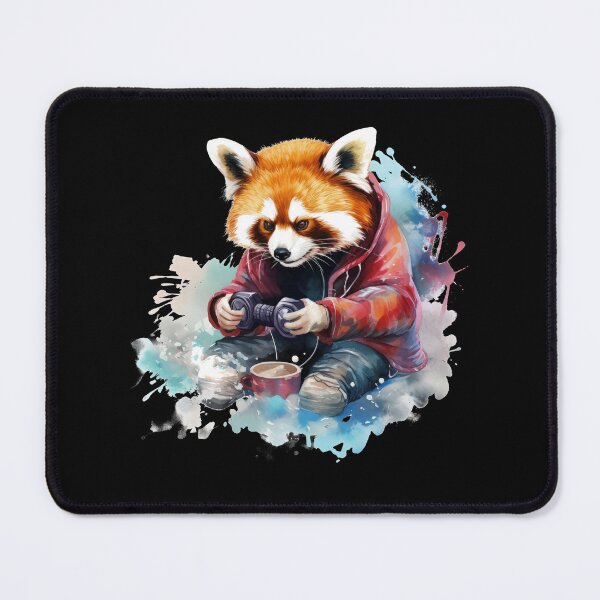 Item preview, Cute Red Panda Gamer Funny Gaming Red Panda Lover designed and sold by DrawHandArt.