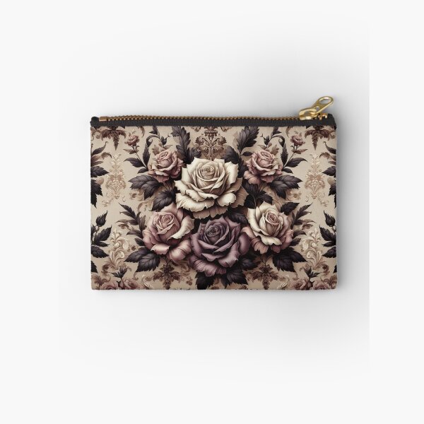 Item preview, Tan & Mauve Damask & Roses designed and sold by DesignsByPrnces.