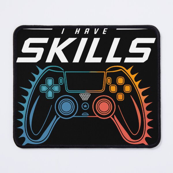 Item preview, Gamer Skills Over Luck I Don't Need Luck I Have Skills designed and sold by Quirky Shirts.