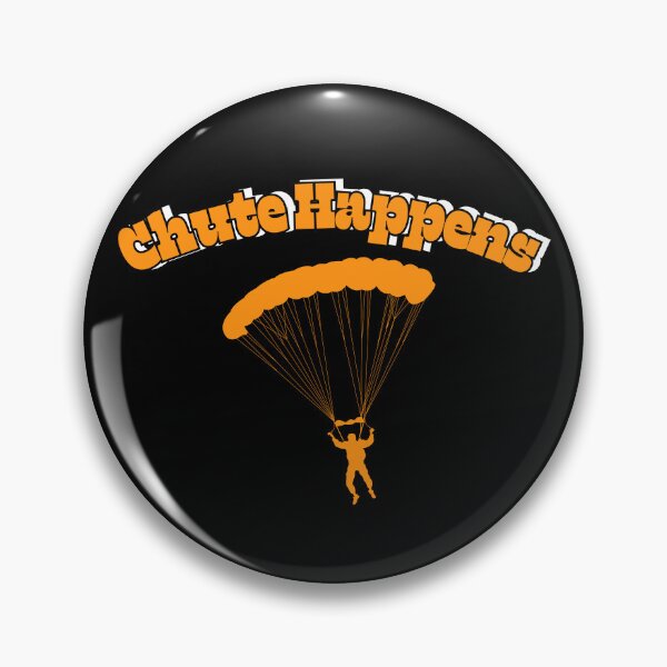 Item preview, Chute happens funny quote-For Skydiving fans designed and sold by CachoGlorious.