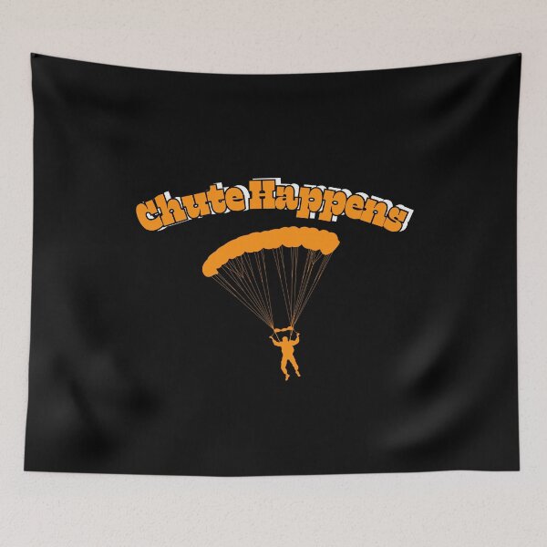 Item preview, Chute happens funny quote-For Skydiving fans designed and sold by CachoGlorious.