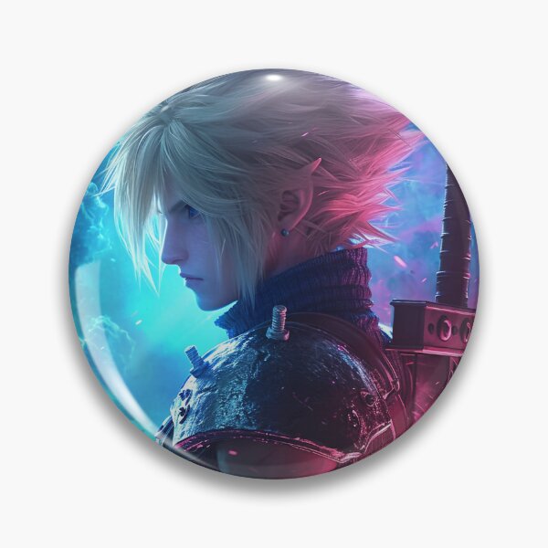 Item preview, Neon Cloud: Final Fantasy Digital Painting designed and sold by GAC-YYC.