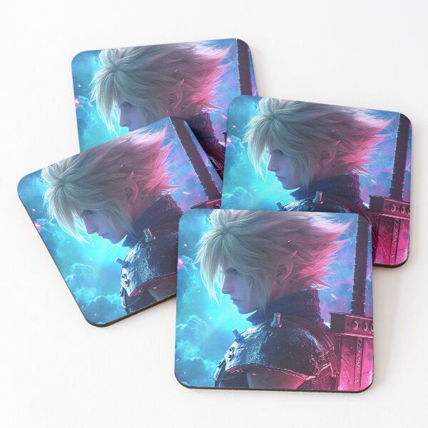 Item preview, Neon Cloud: Final Fantasy Digital Painting designed and sold by GAC-YYC.