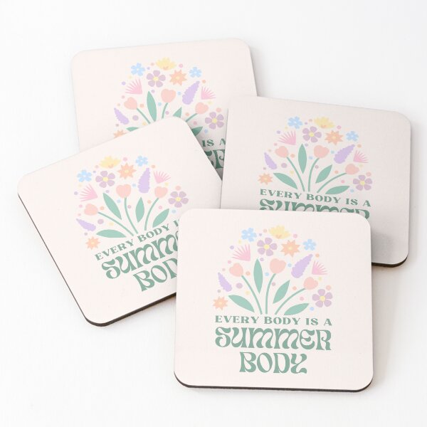 Item preview, Every Body is a Summer Body | Cute Colorful Flower Bouquet designed and sold by Kimochi-Shop.