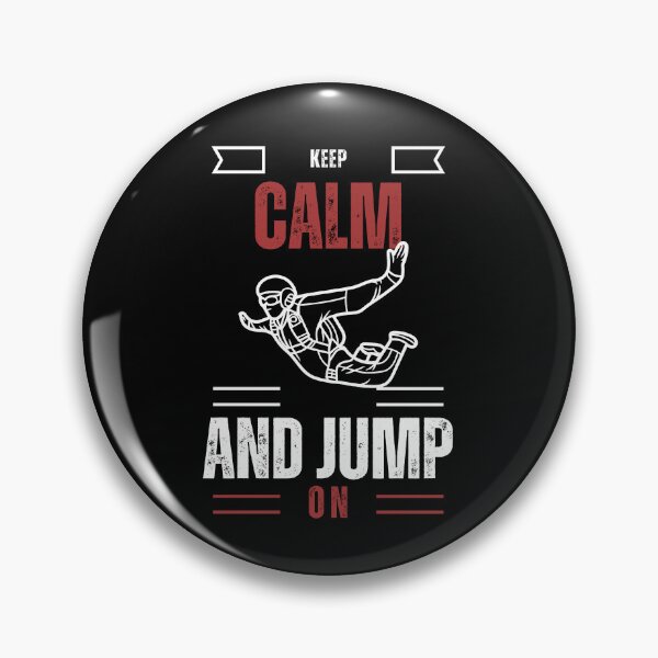 Item preview, Keep calm and jump on-For skydiving lovers designed and sold by CachoGlorious.