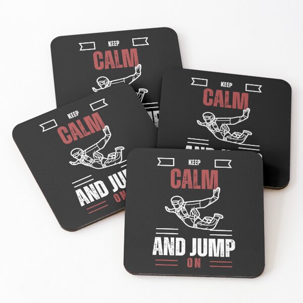 Item preview, Keep calm and jump on-For skydiving lovers designed and sold by CachoGlorious.