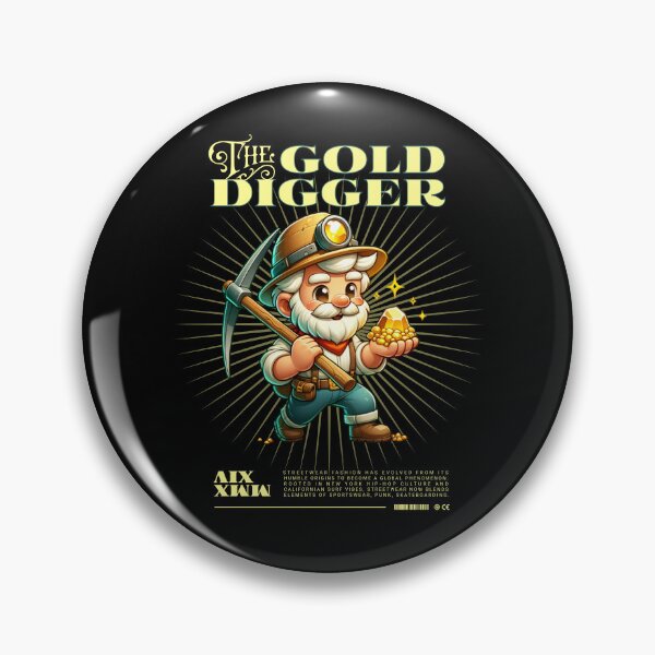 Item preview, Gold digger - Gold panning - Gold prospecting - Gold planner - Gold miner  designed and sold by JansenGS.