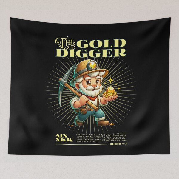 Item preview, Gold digger - Gold panning - Gold prospecting - Gold planner - Gold miner  designed and sold by JansenGS.