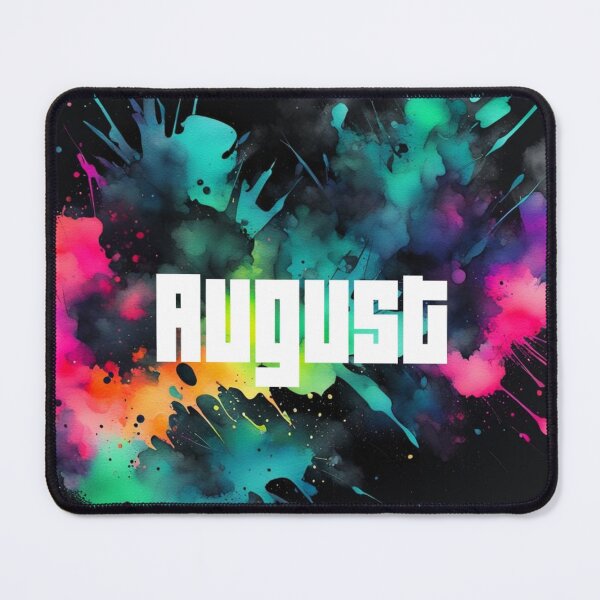 Item preview, Neon Ink Custom Name: August designed and sold by Gabriela McDaniel.