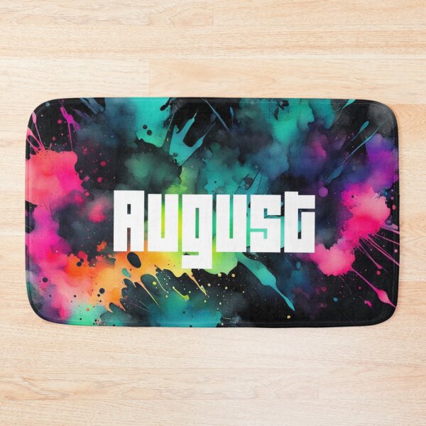 Item preview, Neon Ink Custom Name: August designed and sold by Gabriela McDaniel.