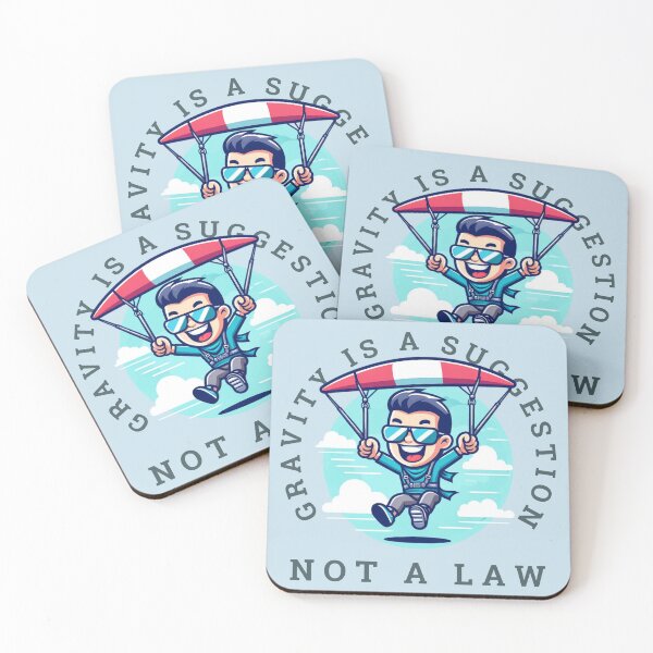 Item preview, Gravity is a suggestion, not a law-For gliding lovers designed and sold by CachoGlorious.