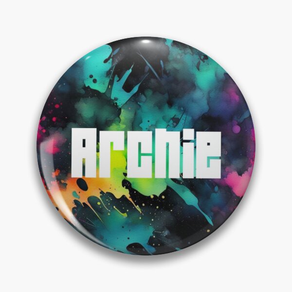 Item preview, Neon Ink Custom Name: Archie  designed and sold by Gabriela McDaniel.