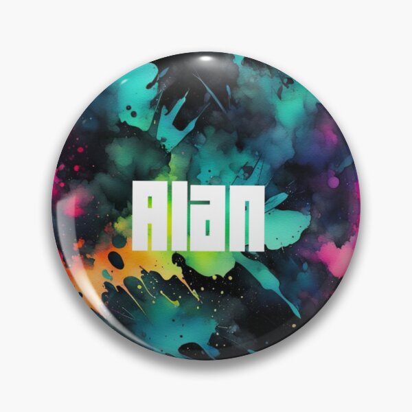 Item preview, Neon Ink Custom Name: Alan designed and sold by Gabriela McDaniel.