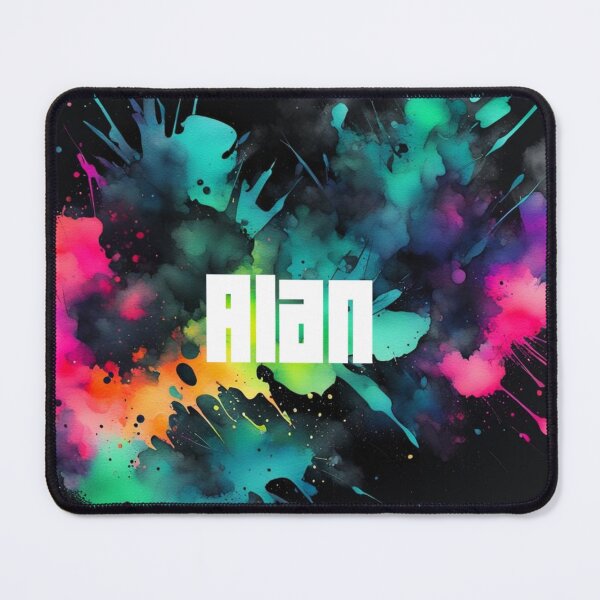 Item preview, Neon Ink Custom Name: Alan designed and sold by Gabriela McDaniel.