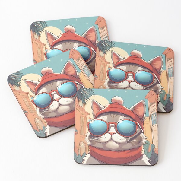 Item preview, Celeb cats travel alone in the city. / With Background designed and sold by W-Rm.