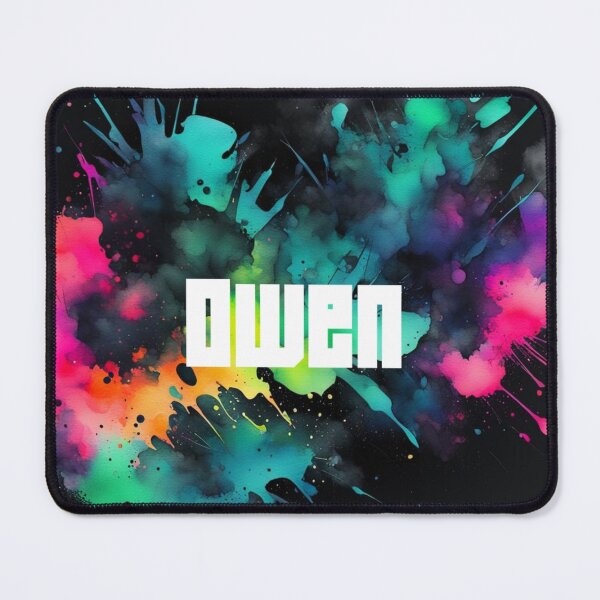 Item preview, Neon Ink Custom Name: Owen designed and sold by Gabriela McDaniel.