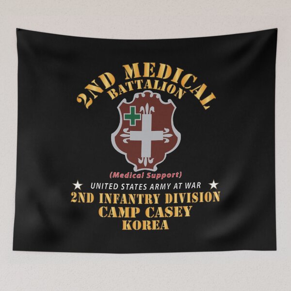 Item preview, 2nd Medical Battalion - DUI  - Camp Casey -  Korea V1 X 300 designed and sold by Military Insignia Products.