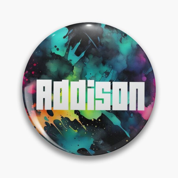 Item preview, Neon Ink Custom Name: Addison  designed and sold by Gabriela McDaniel.