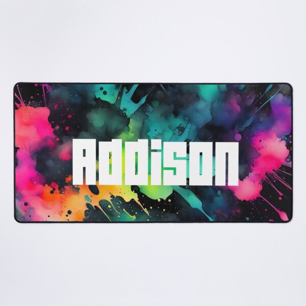 Item preview, Neon Ink Custom Name: Addison designed and sold by Gabriela McDaniel.