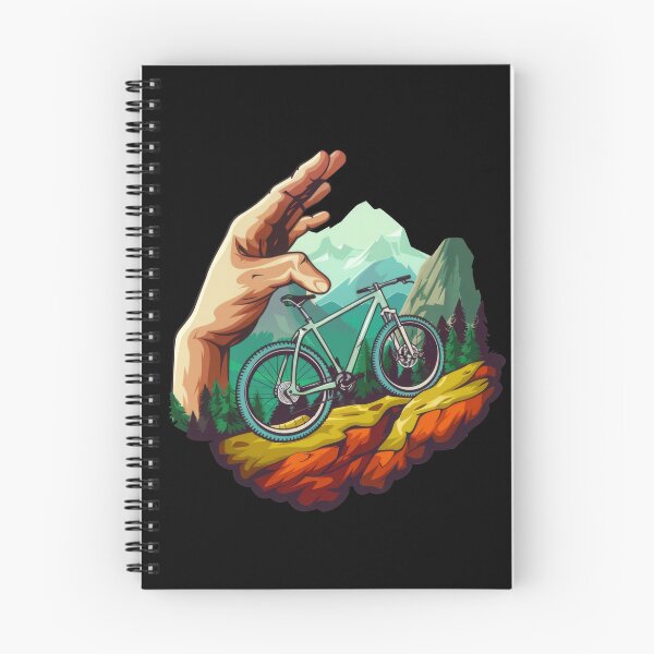 Item preview, mountain biker - MTB designed and sold by FlowersColorful.