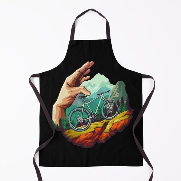 Item preview, mountain biker - MTB designed and sold by FlowersColorful.