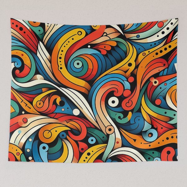Item preview, Tracery seamless calming pattern designed and sold by Haji  Kamora.
