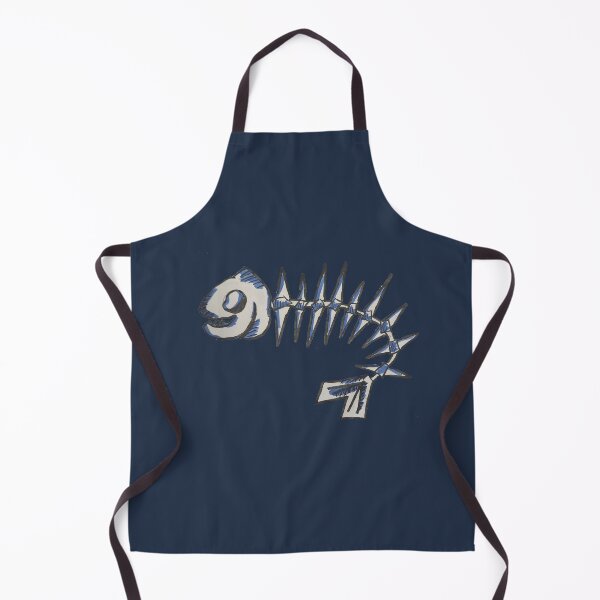 Item preview, happy fish bone -blue designed and sold by Echo-Bolt27.