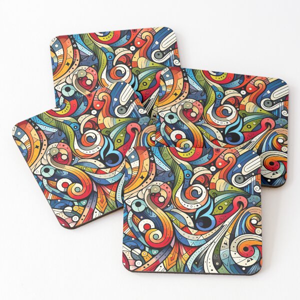 Item preview, Tracery seamless calming pattern designed and sold by Haji  Kamora.