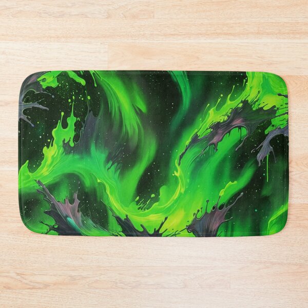 Item preview, Aurora Splash Green designed and sold by DeadPanDesigns.
