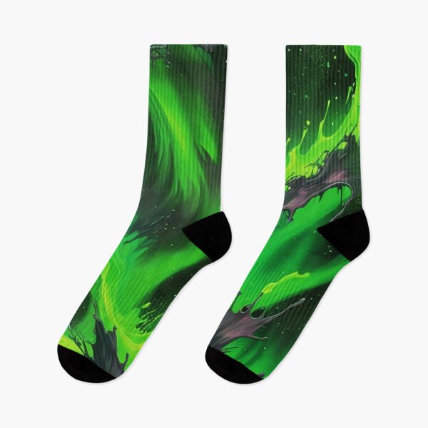 Artikelvorschau, Aurora Splash Grün entworfen und verkauft von DeadPanDesigns.