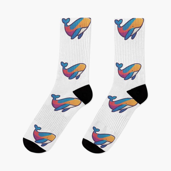 Item preview, Colorful Whale designed and sold by LeftImpressed.