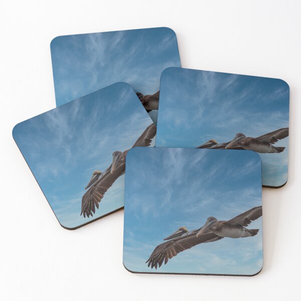 Item preview, Pelican Flying  designed and sold by GeniusMindsArt.