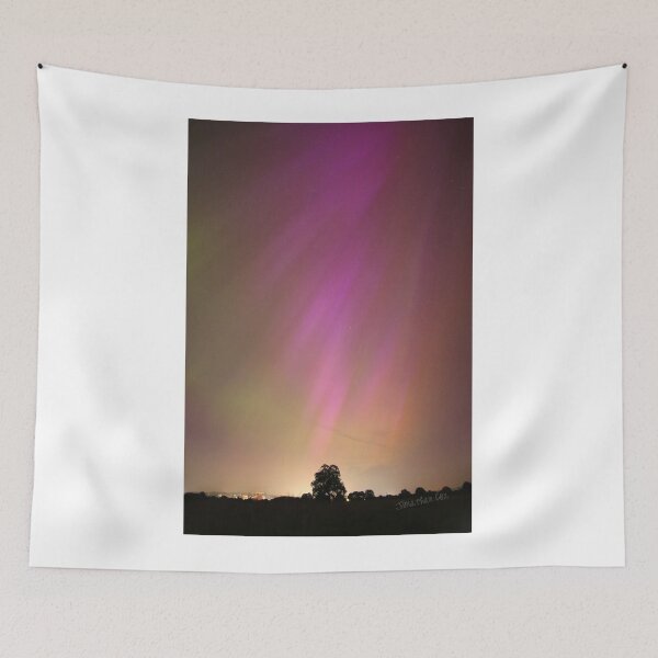 Item preview, The Northern Lights over Lincoln designed and sold by Jondave.