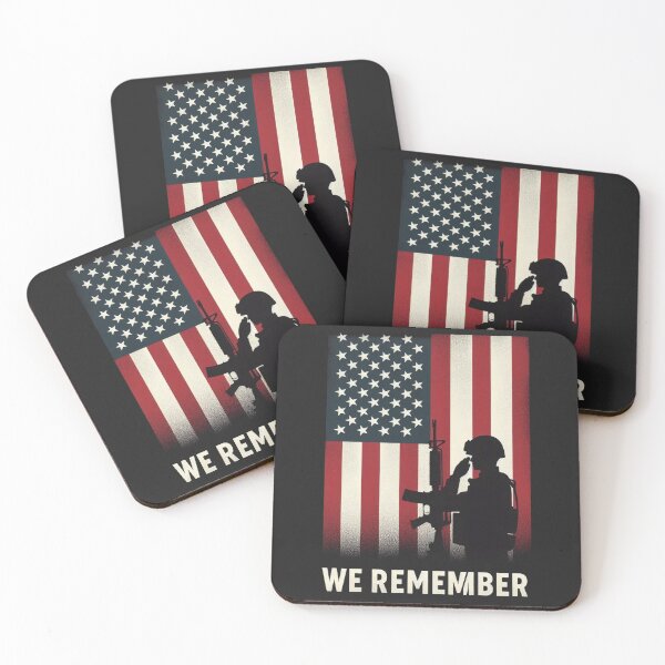 Item preview, AMerica USA Flag Patriotic 4th of July WE REMEMBER Memorial Day designed and sold by PatrykT94.