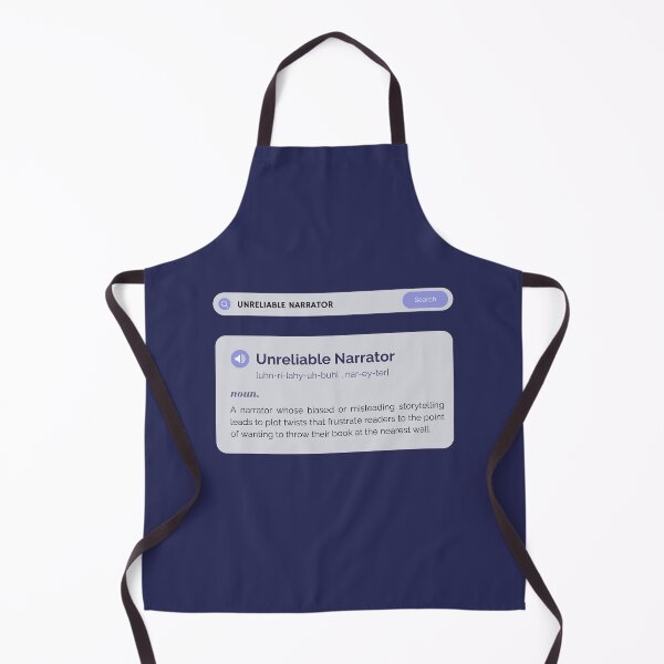 Item preview, Unreliable Narrator Definition Humor Dictionary Entry designed and sold by MomentumCloset.