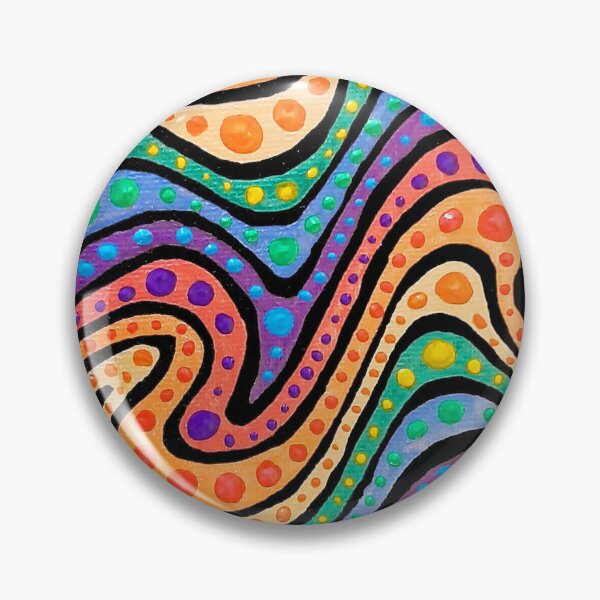 Item preview, Rainbow Waves designed and sold by Brianne Nichols.