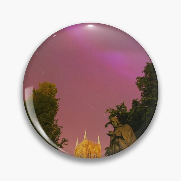 Item preview, The Northern Lights over Lincoln Cathedral designed and sold by Jondave.