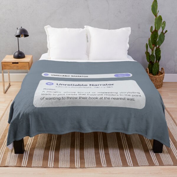 Item preview, Unreliable Narrator Definition Humor Dictionary Entry designed and sold by MomentumCloset.