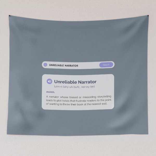 Item preview, Unreliable Narrator Definition Humor Dictionary Entry designed and sold by MomentumCloset.