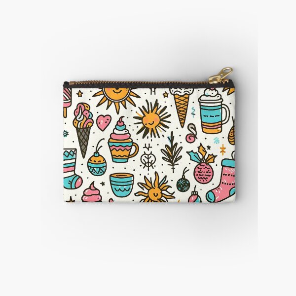 Item preview, Merry Christmas Doodle Seamless Pattern designed and sold by Haji  Kamora.